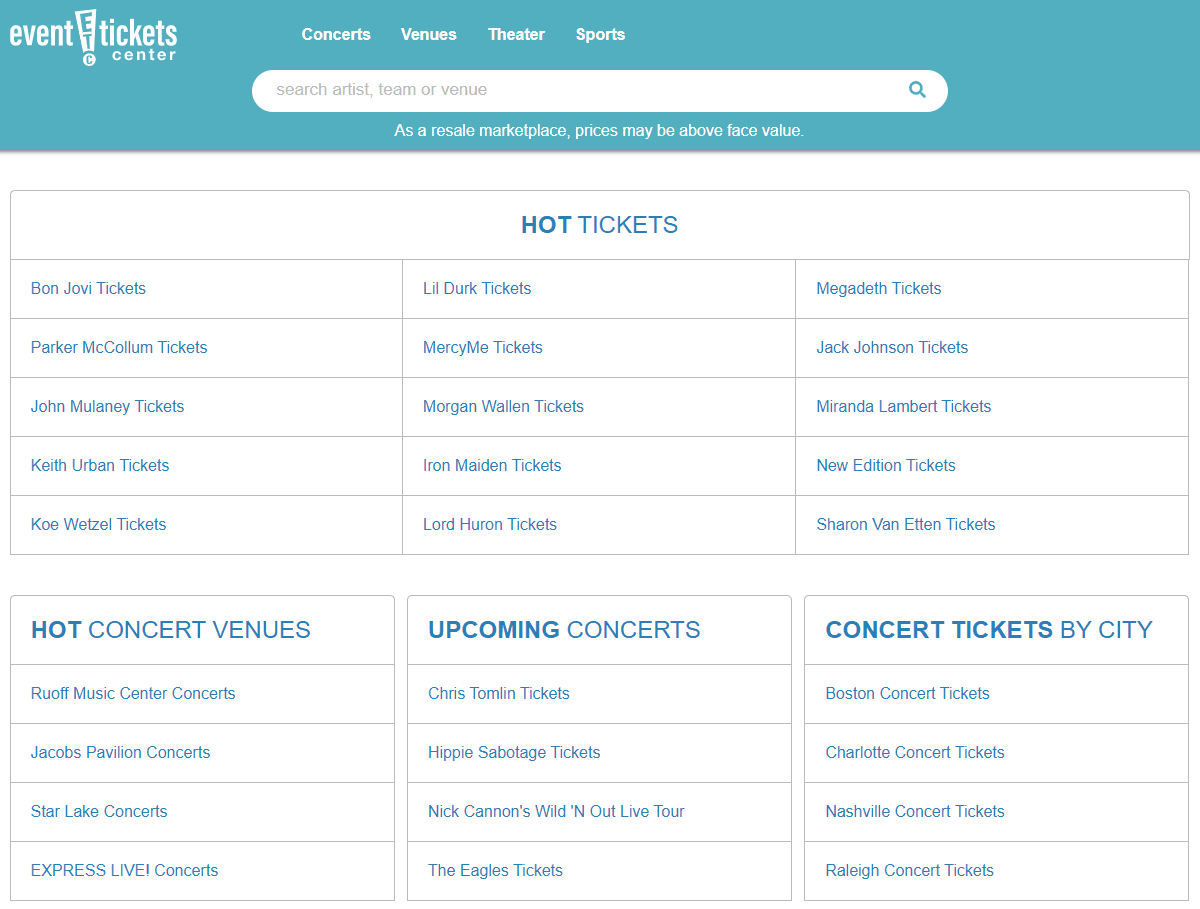 Ticket Resale Events  List Of All Upcoming Ticket Resale Events In  Inglewood, CA
