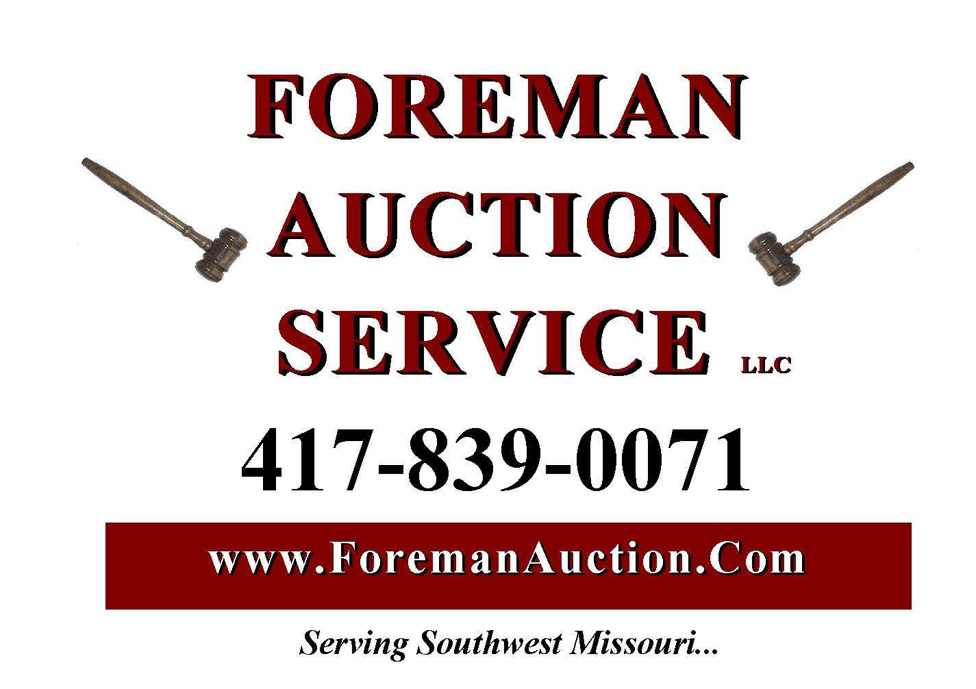 Foreman Auction Service, Llc 