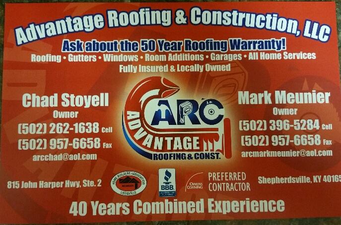 Advantage Roofing & Construction, LLC | Better Business Bureau
