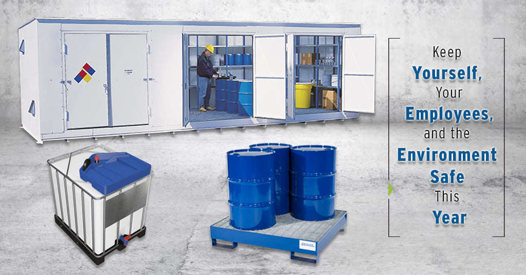 Chemical storage containers - DENIOS US