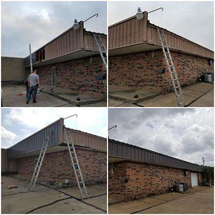 Metal Roofing Project