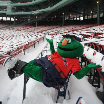 Boston Red Sox Wally The Green Monster GIF - Boston Red Sox Wally