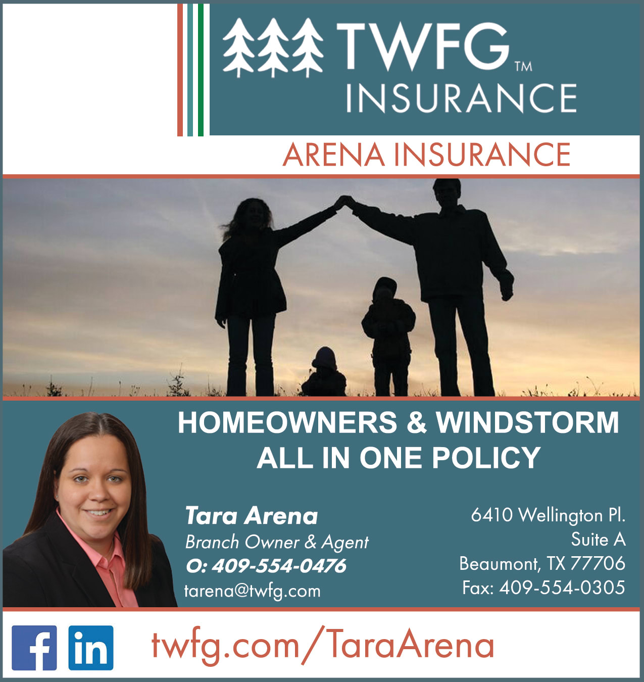 TWFG Arena Insurance Better Business Bureau Profile