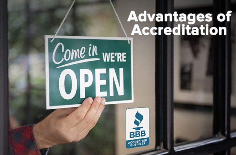Advantages of Accreditation in-person networking event for BBB Accredited Businesses