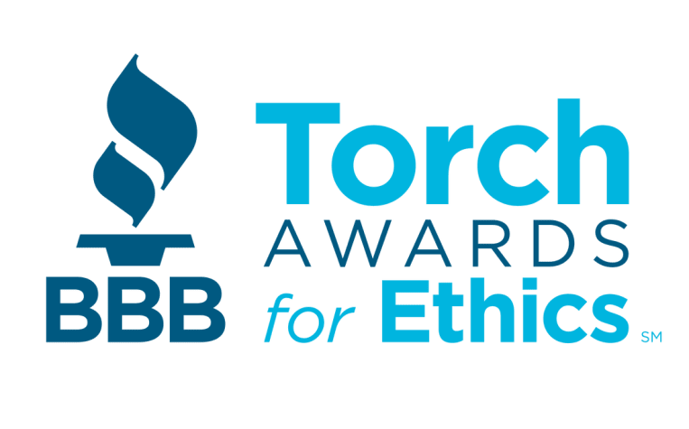 BBB Logo with Torch Awards for Ethics