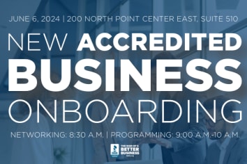 Join us for our new accredited business onboarding on June 6th!