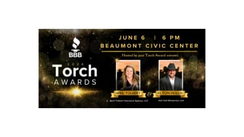 Torch awards 2024 with April Tolbert and Elton Hollis Co-hosting 