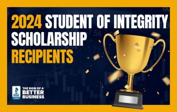 2024 BBB Student of Integrity Scholarship Recipients