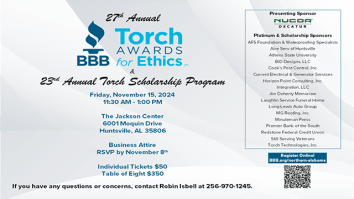 2024 Torch Awards for Ethics and Torch Scholarship Program