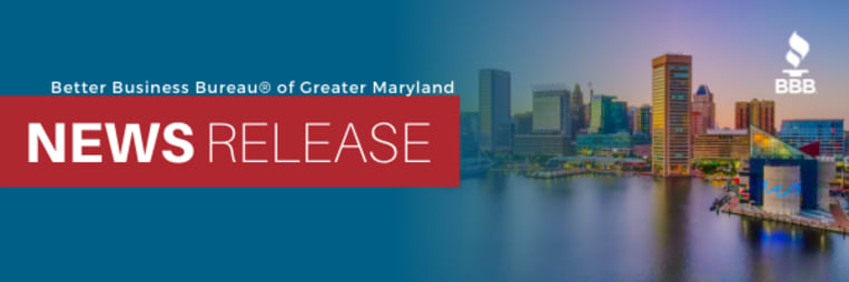 BBB of Greater Maryland PR Banner