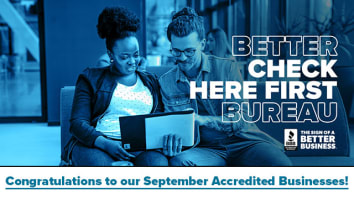 New accredited businesses in Charlotte and Asheville as of September 2024.