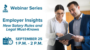 Employer Insights Webinar: New Salary Rules and Legal Must-Knows