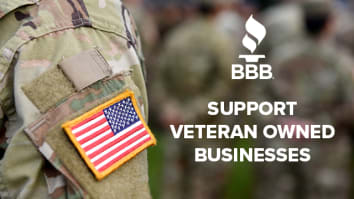 Support veteran owned businesses