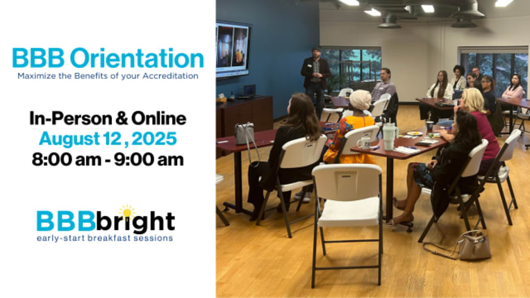 BBBbright Orientation - August 12