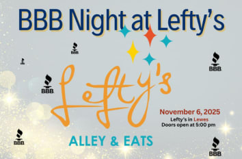 BBB Networking Night at Leftys in Lewes