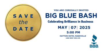 Big Blue Bash save the date