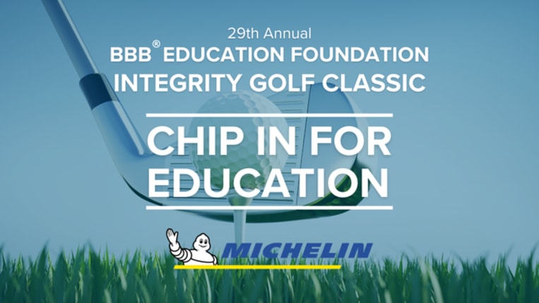 Chip in for Education at the 29th Annual BBB Integrity Golf Classic
