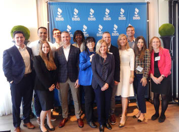 Representatives from BBB Institute, Amazon, Davis Wright Tremaine LLP, and Pro Bono Institute
Representatives from BBB Institute, Amazon, Davis Wright Tremaine LLP, and Pro Bono Institute

Representatives from BBB Institute, Amazon, Davis Wright Tremaine LLP, and Pro Bono Institute
Representatives from BBB Institute, Amazon, Davis Wright Tremaine LLP, and Pro Bono Institute

Representatives from BBB Institute, Amazon, Davis Wright Tremaine LLP, and Pro Bono Institute
