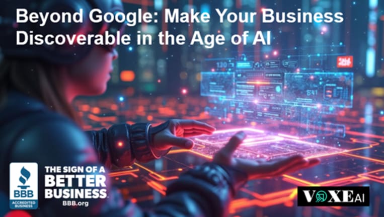 Female using articial intelligence