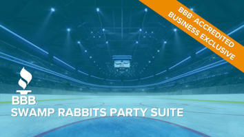 Exclusive Swamp Rabbits Party Suite