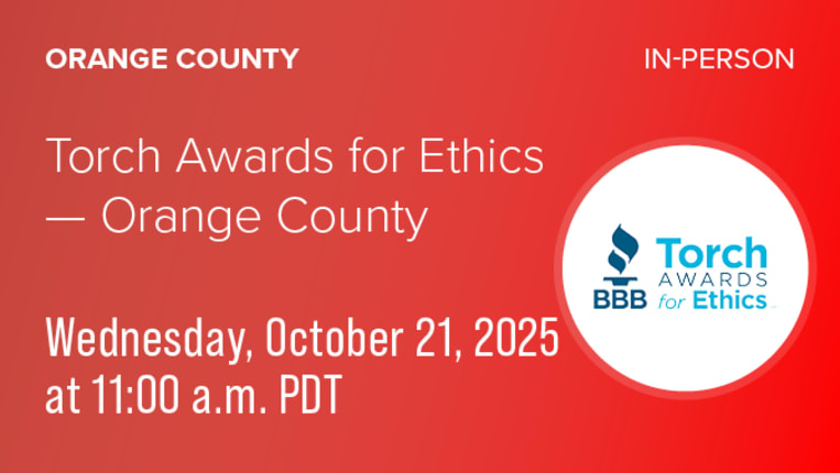 Torch Awards for Ethics - Orange County
