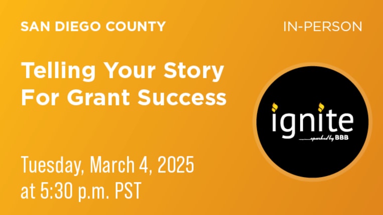 Telling Your Story For Grant Success