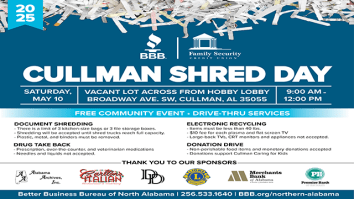 Cullman Shred Day 2025