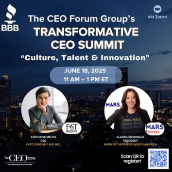 ceo summit with guest speaker