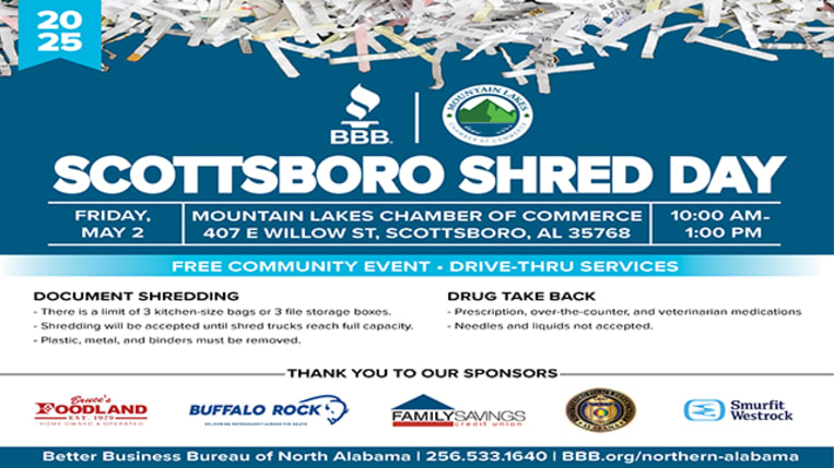 Scottsboro Shred Day 2025