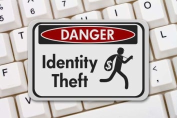 danger sign identity theft computer