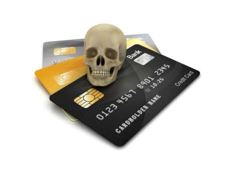 skull credit cards