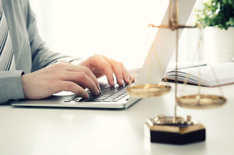 Typing on computer