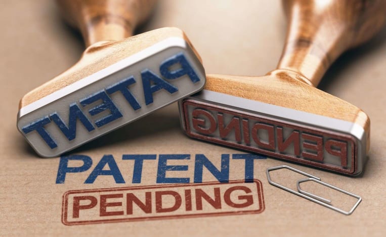 patent stamp pending